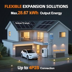 24V 140Ah LiFePO4 Lithium Battery Pack for RV Marine Solar System with 100A BMS