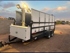 2018 DC Solar 20 Hybrid Light Tower With Generator