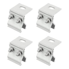1/4Pcs Solar Panel Bracket Fixing Clamp Mounting Bracket Bracket For Roof New