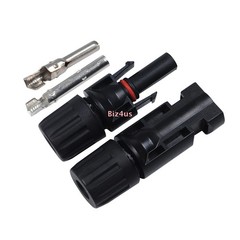 10Pairs For MC4 1000V 30A Male Female Wire PV Solar Panel Cable Connector Set US