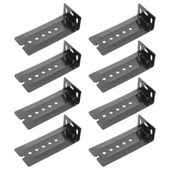 8 Pcs Track Mounting Lifting Lugs Drawer Slide Support Bracket Brackets