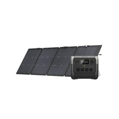 EcoFlow RIVER 2 Pro 768Wh Power Station with 220W Portable Solar Panel & X-Boost