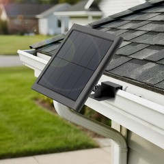 Gutter Mount Compatible with Solar Panel and Small Solar Panel, Adjustable an…