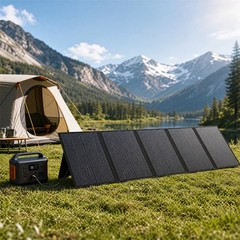 300W Portable Folding Solar Panel 36V 4-in-1 charging cable for Home RV Camping
