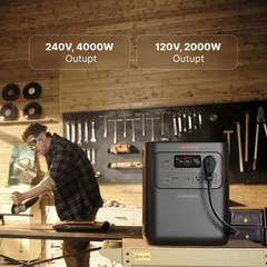 Jackery HomePower 3600 Pro Max Solar Generator with SolarSaga 500X Solar Panel