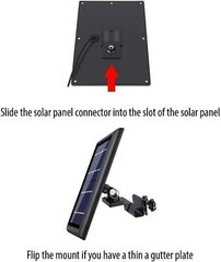Wasserstein Gutter Mount (2 Pack, Black)