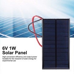3Pcs Mini Solar Panels, DC 6V Solar Panel, Small Solar Panels, Polysilicon So…
