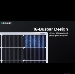 Renogy 2PCS Solar Panels 100 Watt 12 Volt, High-Efficiency Monocrystalline