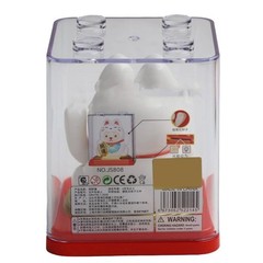 Lucky Cat with Moving Arms Perfect Addition to Car Office or Home Settings