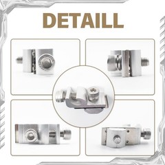 8 Pack Solar Panel Solar Panel Clamps Bonding Lug Solar Grounding Clip Mounti…