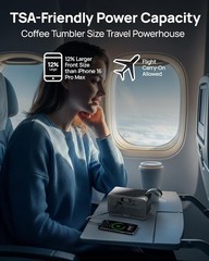 Ultra-Compact Power Station – 89.6Wh with Dual USB-C & LED Light for Emergencies