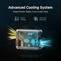Dabbsson 1008Wh 1200W Portable Power Station with 560W Car Alternator Charger