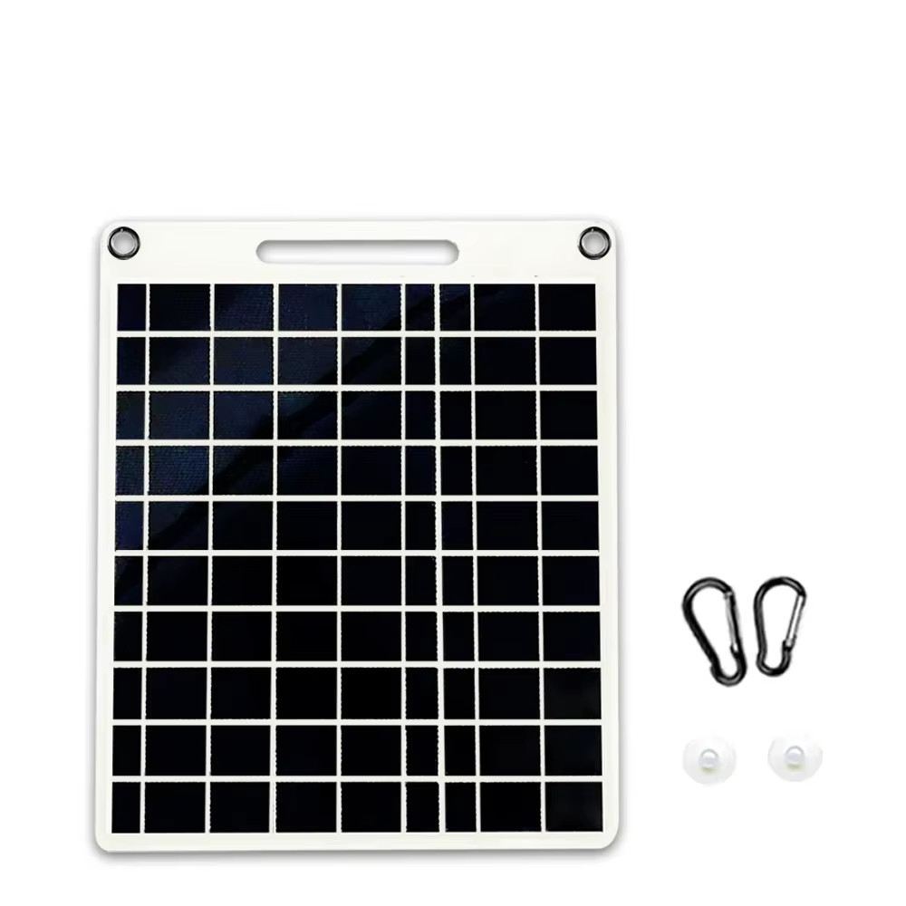 100W Solar Charger with Dual USB Ports Waterproof & Portable Solar Panel Outdoor