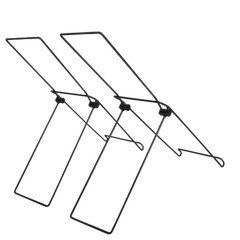 Pair Solar Panel Fixed Bracket Mount Portable Carbon Steel Bracket Foldable