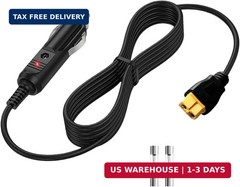 6.5FT XT60 Connector car Charger，for 757 Portable Power Station | for EcoFlow De