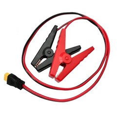 XT60 to Battery Clamp Cable,12V Battery Alligator Clips to XT60 Male Cable for