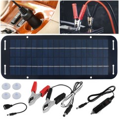 30W Solar Car Battery Charger 12V Volt Solar Panel Kit for Car RV Boat Trailer