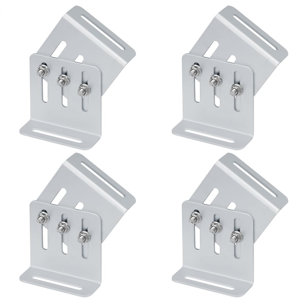 Adjustable Solar Panel Mounts for RV and Roof Aluminum Solar Panel Tilt Mount
