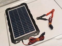 Powoxi 7.5W-Solar-Battery-Trickle-Charger-Maintainer-12V Portable Waterproof …