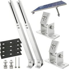Adjustable Aluminum Solar Panel Mounting Brackets Support up to 400W for Roof…