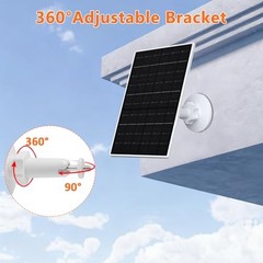 7W Solar Panel for Outdoor Eufycam 2/2 Pro/2C/2C Pro/E20/E40/E | 7W-1Pack