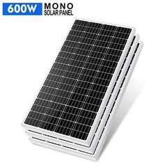 9BB 3PCS 200 Watt Rigid Monocrystalline Solar Panel 12 Volt Home RV Marine US
