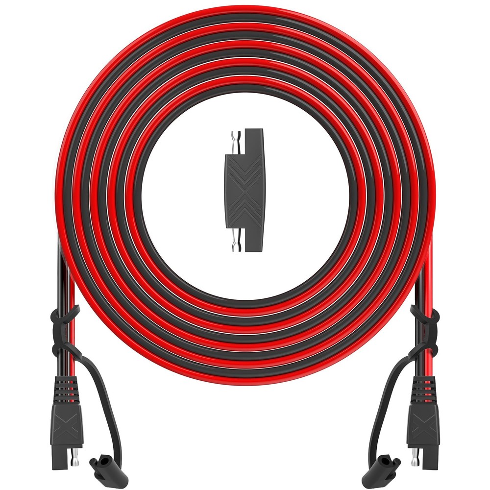 25FT SAE Extension Cable Quick Disconnect Connector 16AWG for Automotive & Solar