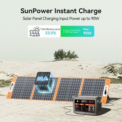 FF Flashfish E103 300W Portable Power Station, 179.2Wh LiFePO4 Battery Pack,