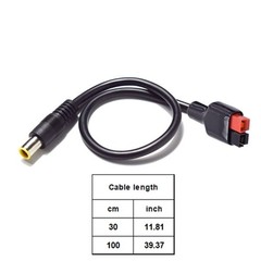 30A Solar use wire set with black cover and extra tip for input charging
