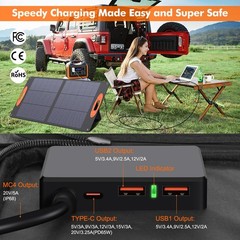 N-Type 16BB 100W Portable Solar Panel 18V Mono ETFE Foldable Solar Panel,25% …