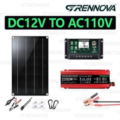 Grennova 2200W Off-Grid Solar System 60W Panel 60A MPPT Pure Sine Inverter