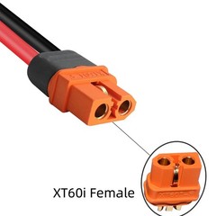 12AWG XT60i Female to O Connector for RC Battery Solar Portable Station4253