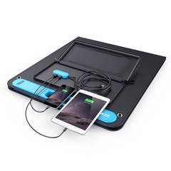 Geneverse SP1 Portable Solar Power Kit, 8mm Charge Port, One Panel, Refurbished
