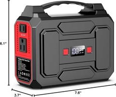 100W Camping Outdoor Portable Solar Generator Power Station with Solar Panel 40W