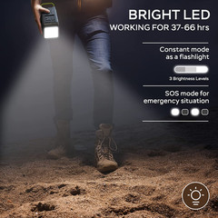 Portable Power Station 88Wh Camping Lithium Battery Solar Generator Fast Chargin