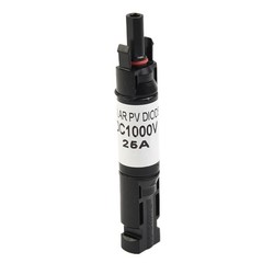 Solar Panel Fuse Holder And Fuse 25A Waterproof Inline PV Fuse Holder 1000VDC