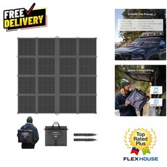 Ultra-Lightweight 400W Solar Panel Blanket: 16-Fold Design for Easy Transport