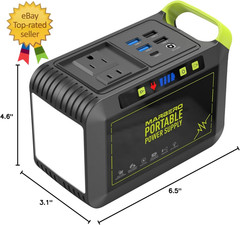 Portable Power Station 88Wh Camping Lithium Battery Solar Generator Fast Chargin