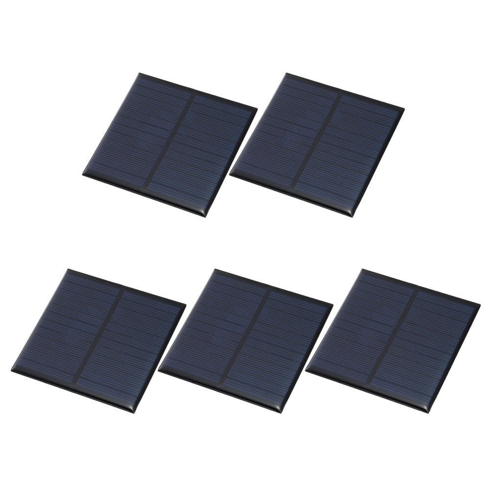 For 5pcs mini solar panels 6V 0.75W 150mA, photovoltaic cells