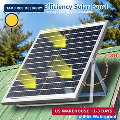 Solar Fan for Chicken Coop with 2 Fans and 3 Modes Controller Solar Exhaust Fan