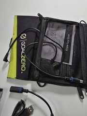 Goal Zero Nomad 7 Portable Solar Panel & Guide 10 AA / AAA Battery Charger WORKS