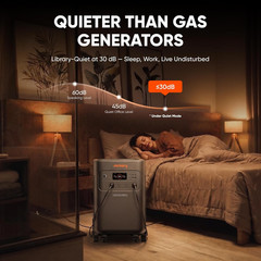 Jackery Solar Generator 5000 plus Portable Power Station, 5040Wh Lifepo4, 7200W