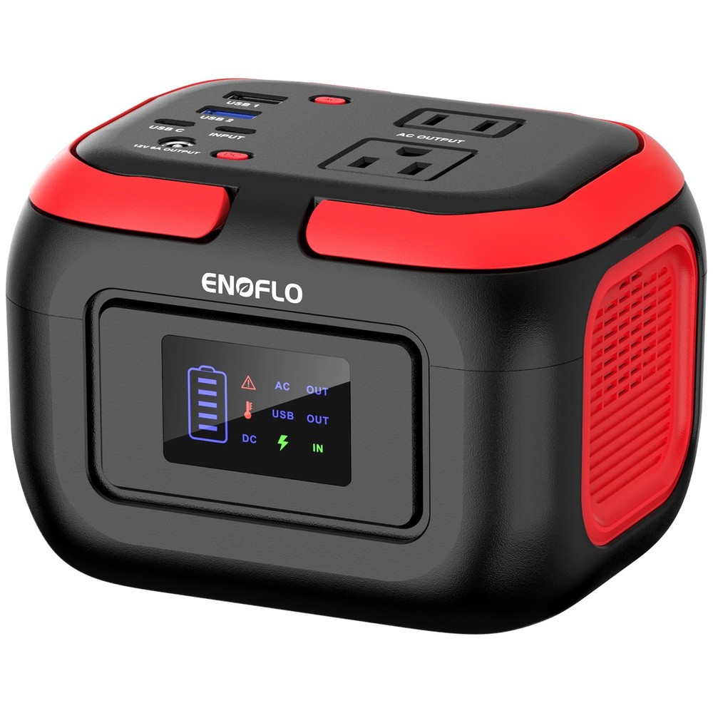 ENOFLO 97.68Wh Portable Power Station 120W Solar Generator