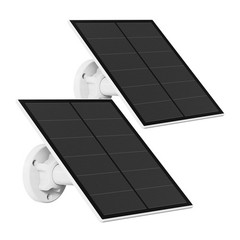 Solar Panel for Security Camera, 5W USB Solar Panel Compatible with Rechargea…