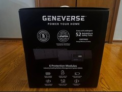 NEW! Geneverse 1210Wh Solar Generator + 2/100Watt mini Solar Panels