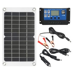 12V 10W Solar Panel 10 Watt Mono Caravan Camping Home Battery Charging Power