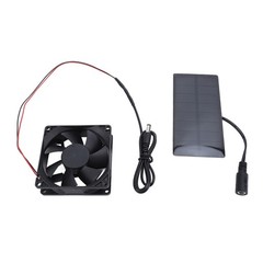 Professional 0.8W Solar Panel Fan Kit For Pet House Cooling