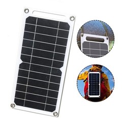 10W 5V Flexible Solar Panels For Mobile Phone Chargers And Outdoor Solar Kits
