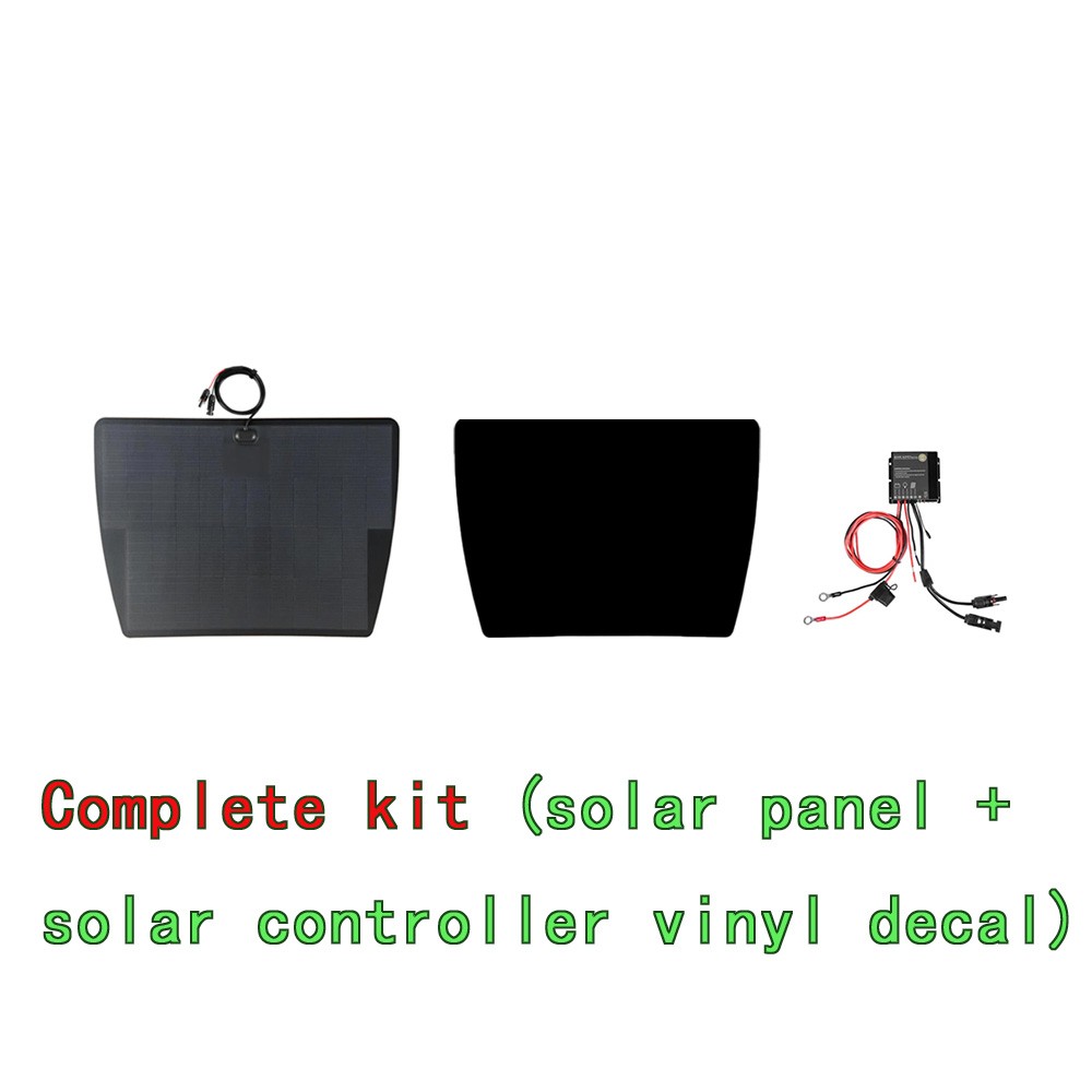 Good Lensun 100W 12V Bonnet Flexible Solar Panel for Land Rover Discovery