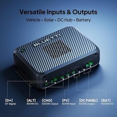 BLUETTI Apex 300 2764.8Wh+Charger 2 1200W Car Alternator Charger for Car Camping